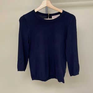 Navy sweater sz S